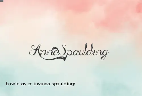 Anna Spaulding