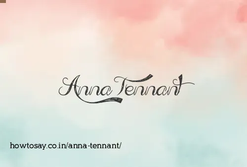 Anna Tennant