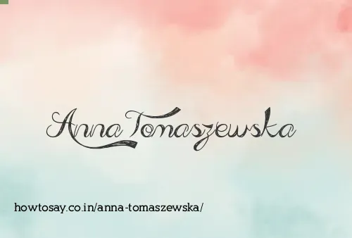 Anna Tomaszewska
