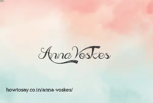 Anna Voskes