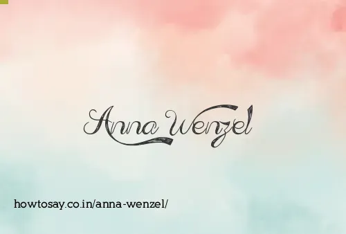 Anna Wenzel