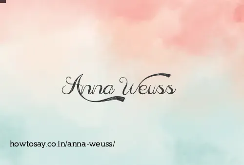 Anna Weuss