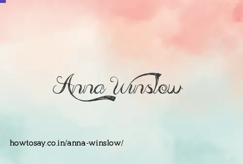 Anna Winslow