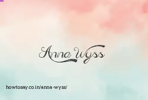 Anna Wyss