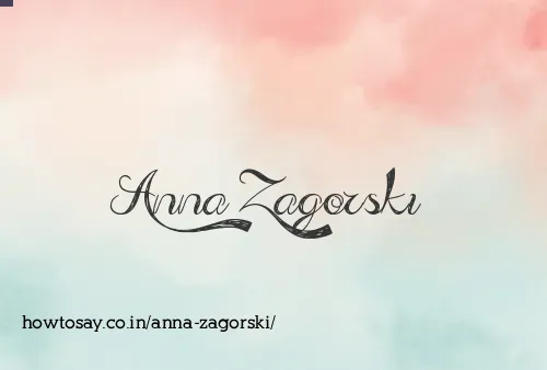 Anna Zagorski
