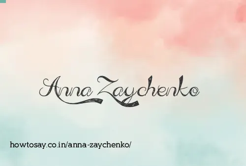 Anna Zaychenko