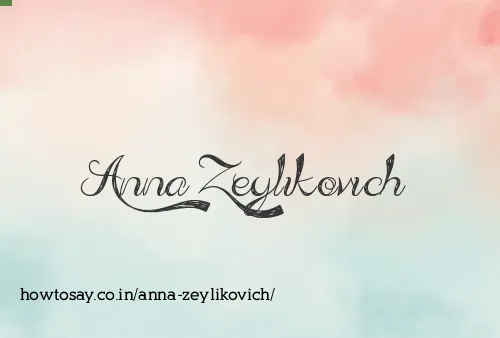 Anna Zeylikovich