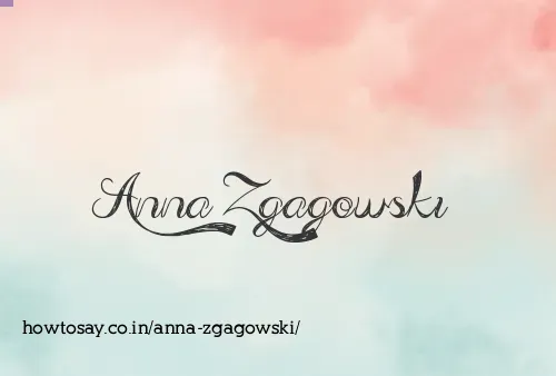 Anna Zgagowski
