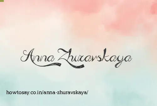 Anna Zhuravskaya