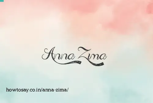 Anna Zima