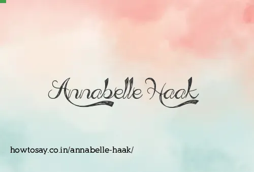 Annabelle Haak