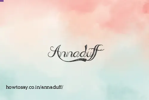 Annaduff