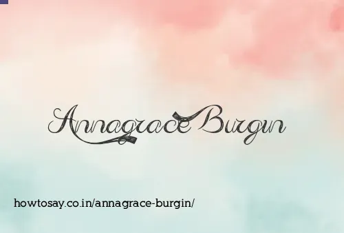 Annagrace Burgin
