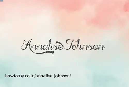 Annalise Johnson