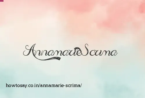 Annamarie Scrima