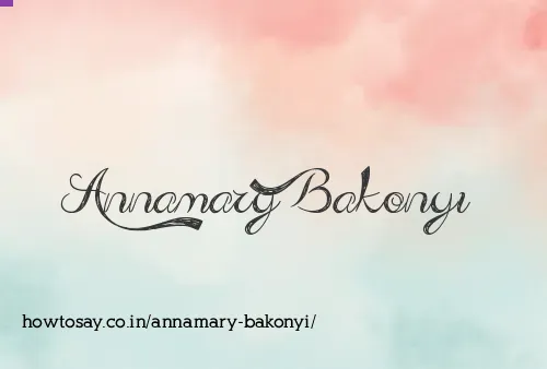 Annamary Bakonyi