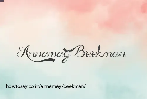 Annamay Beekman