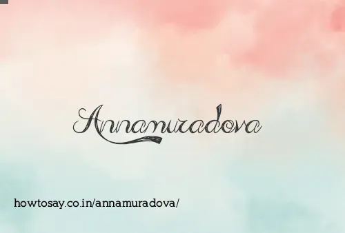Annamuradova