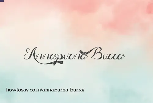 Annapurna Burra