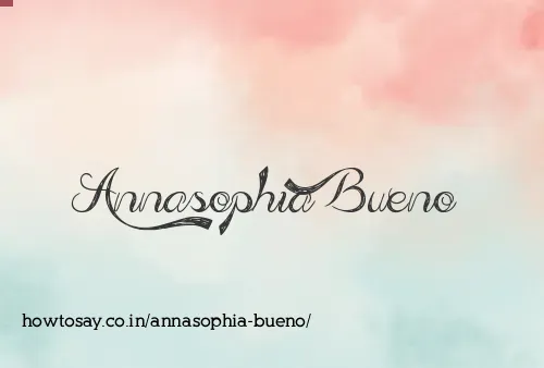 Annasophia Bueno