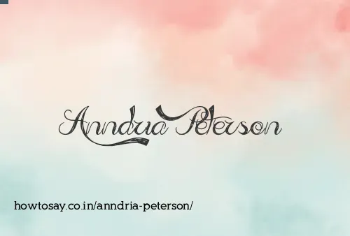 Anndria Peterson