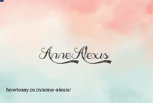 Anne Alexis