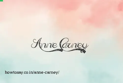 Anne Carney