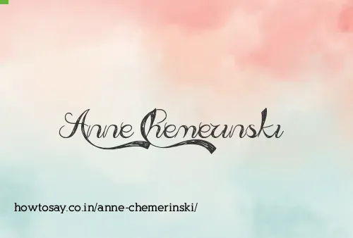 Anne Chemerinski