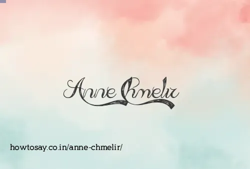 Anne Chmelir