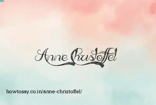Anne Christoffel
