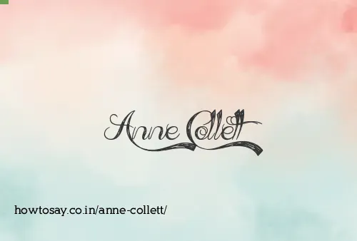 Anne Collett