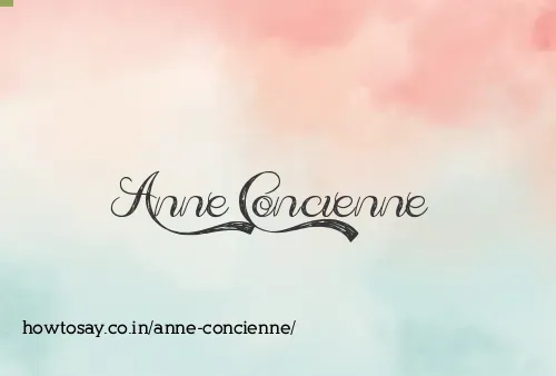 Anne Concienne