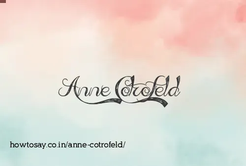 Anne Cotrofeld