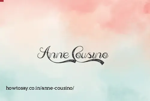 Anne Cousino