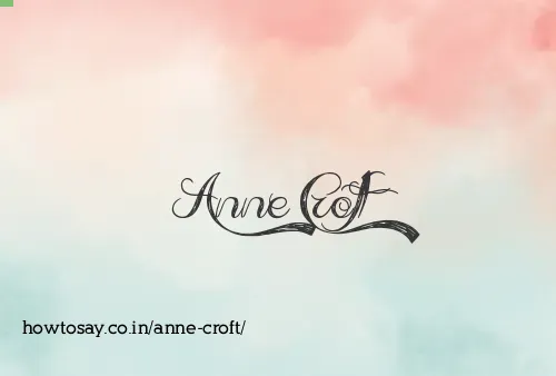 Anne Croft