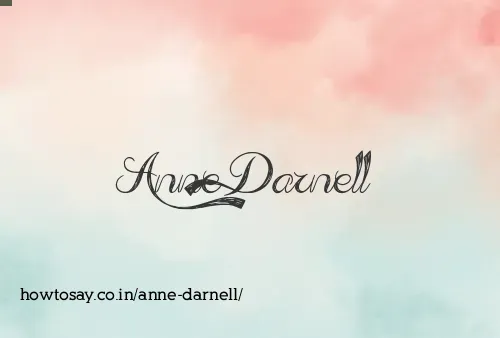 Anne Darnell