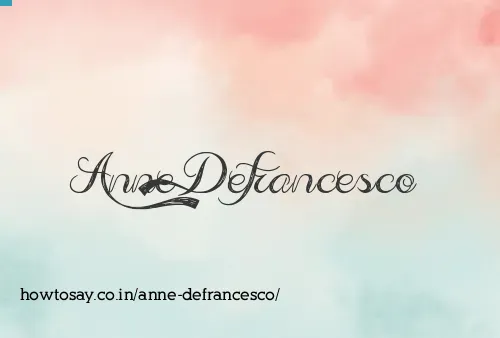Anne Defrancesco