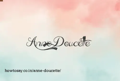 Anne Doucette