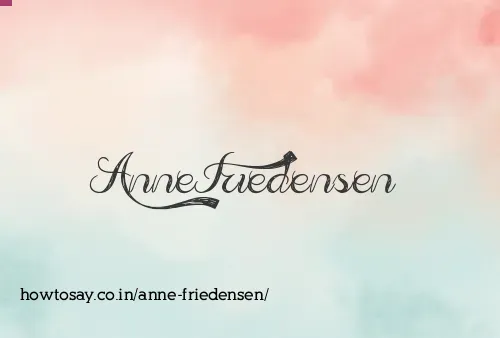 Anne Friedensen
