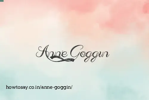Anne Goggin