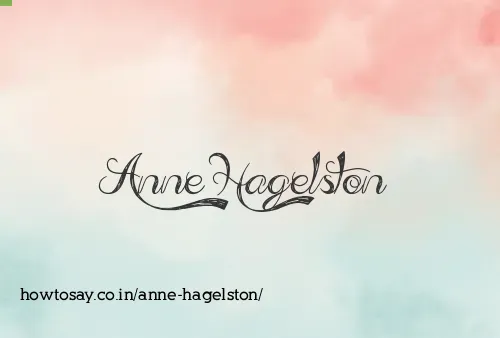 Anne Hagelston