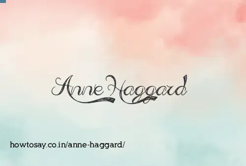 Anne Haggard
