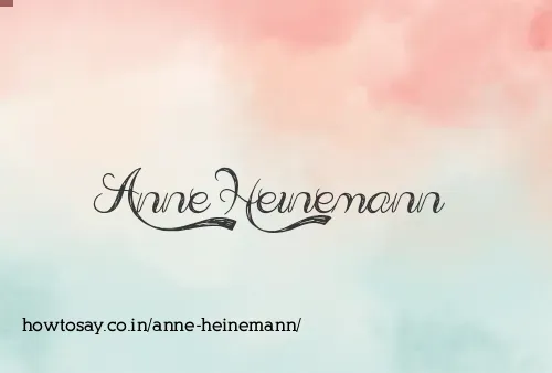 Anne Heinemann