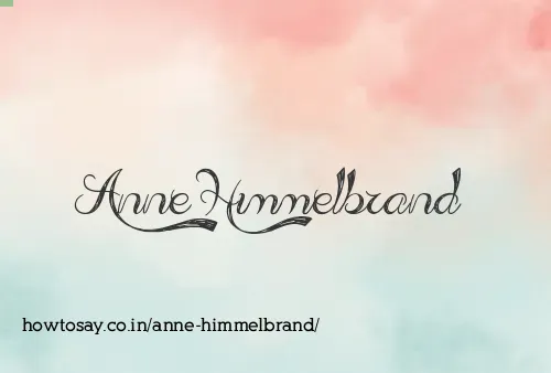 Anne Himmelbrand