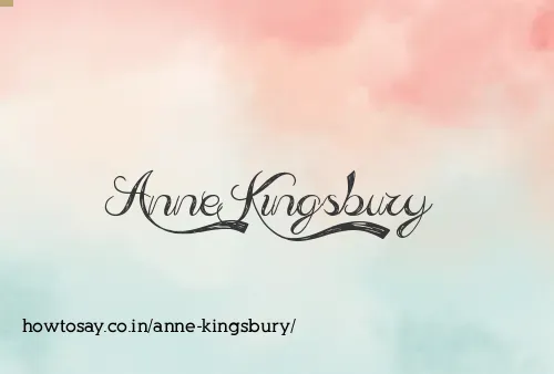 Anne Kingsbury
