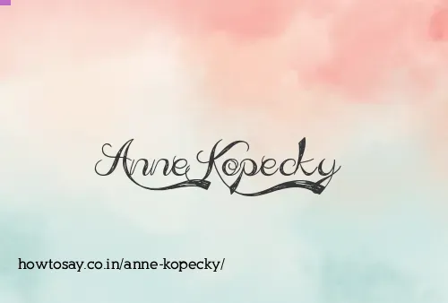 Anne Kopecky