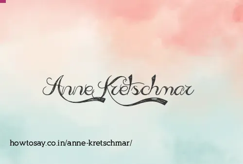 Anne Kretschmar