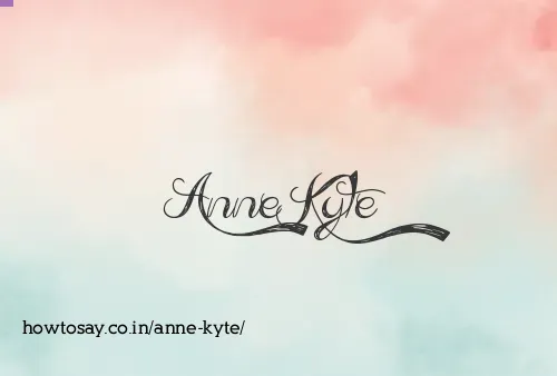 Anne Kyte