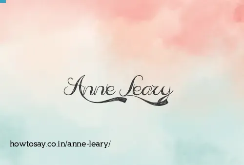 Anne Leary
