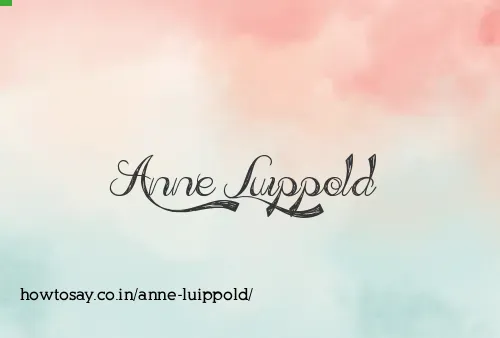Anne Luippold
